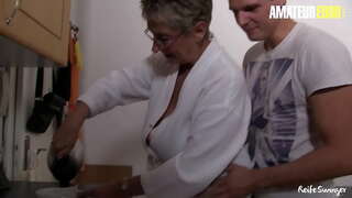 ���ექსაობა SWINGER - #Erna - დიდი მკერდი, ყლე და დარტყმა მისი კაცი