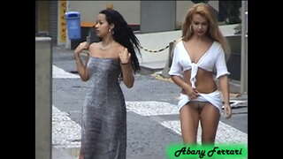 ���िनीहरू प्रदर्शित छन् सडकमा को साओ पाउलो बनाउन, एक दुर्घटना मा Avenue मा यो सक्रिय र शो यो सबै कुनै पनि बिना कुनै लाज