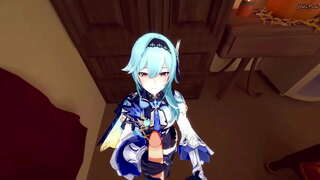 POV cazzo Eula doggystyle e riempiendola di sperma.